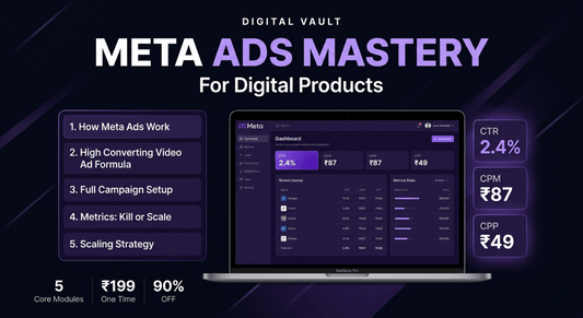 Meta Ads Stratergy For Digital Products